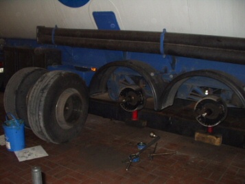 exchange brake lining and drum